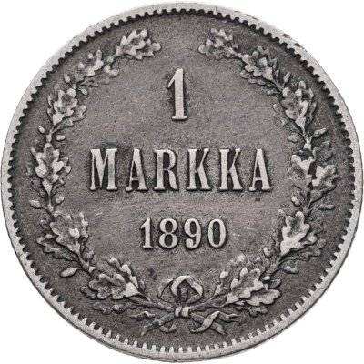 купить 1 марка 1890 L Российская Финляндия