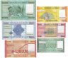 Купить Ливан - набор 6 шт 1000+5000+10000+20000+50000+100000 фунтов (ливров) 2016-2022 (Рick 90-95)