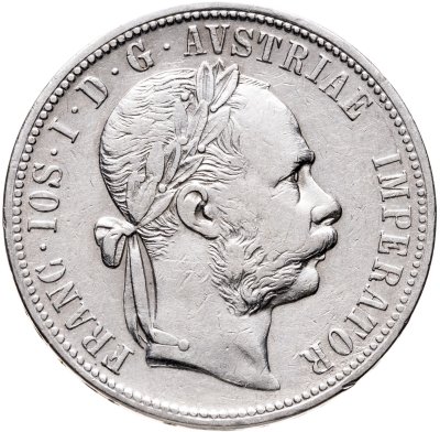 купить Австрия 1 флорин (florin) 1886 Франц-Иосиф