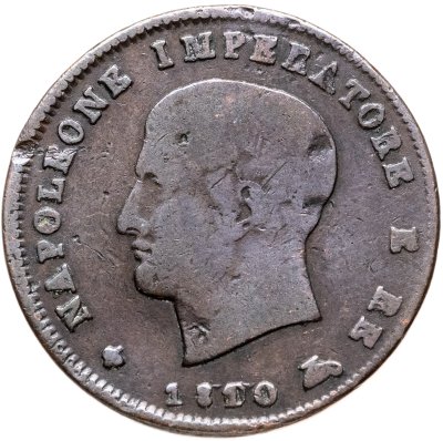 купить Наполеоновская Италия 3 чентезимо (centesimi) 1810 M