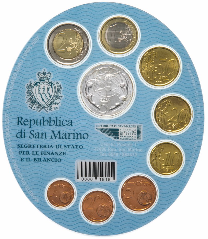 Сан марино каталог. Набор монет Сан Марино евро. Набор евро монет Сан Марино 2007. Годовые наборы монет Сан Марино. Набор сувенирных монет Сан Марино.