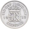 Купить Великобритания 6 пенсов (pence) 1939