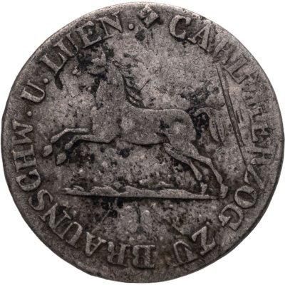 купить Германия, Брауншвейг 1/12 талера 1827