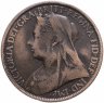 Купить Великобритания 1 пенни (penny) 1896