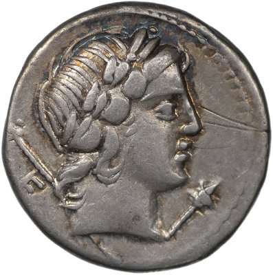 купить Римская республика. Публий Крепусий [82 до н.э.] Денарий. серебро. 82 до н.э.