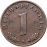 Купить Германия, Третий рейх 1 рейхспфенниг (reichspfennig) 1936