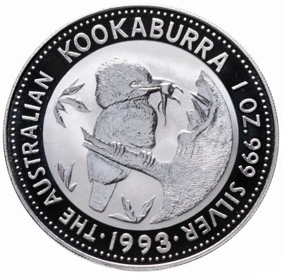 купить Австралия 1 доллар 1993 "Австралийская Кукабарра"