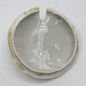 Купить Супница/террина с цветочным декором, фарфор, деколь, СССР, 1920-1950 гг.