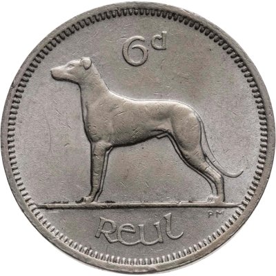 купить Ирландия 6 пенсов (pence) 1964