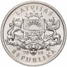 Купить Латвия 1 лат 2010 "Подкова вверх"