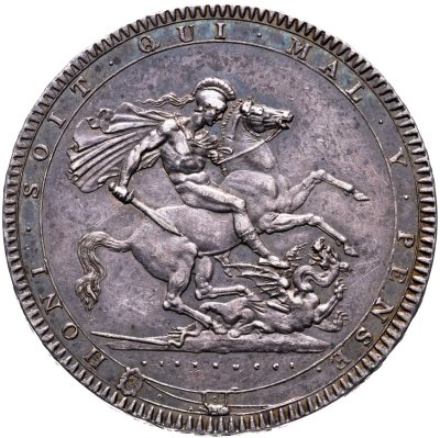 купить Великобритания 1 крона (crown) 1820 Георг III