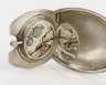Купить Дорожные часы, серебро 925 пробы, черная эмаль по гильоше, «Tiffany&Co», США, 1920-1929 гг.