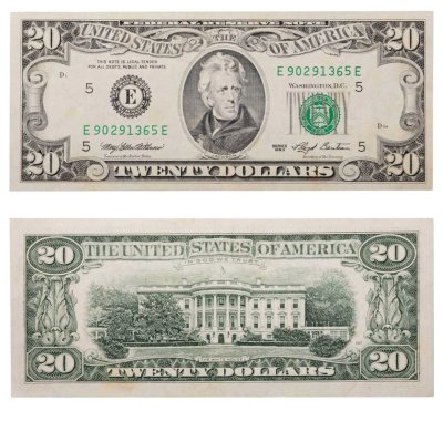 купить США 20 долларов 1993 Е-Ричмонд