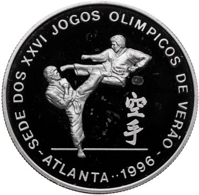 купить Сан-Томе и Принсипи 1000 добр (dobras) 1996 "XXVI летние Олимпийские Игры, Атланта 1996 - Карате"