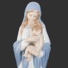 Купить Статуэтка "Мадонна в цветах", скульптор Jose Javier Malavia, фарфор, роспись, Lladro, Испания, 2007 г.