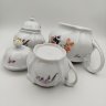 Купить Набор чайный "Мейсенский букет", фарфор, деколь, золочение, Bohemia (Neurohlau), Чехословакия, 1960-1980 гг.