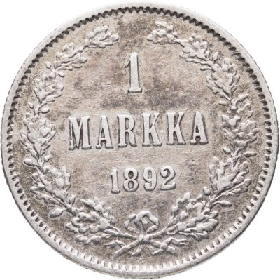 купить 1 марка 1892 L Российская Финляндия