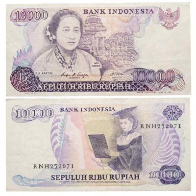 купить Индонезия 10000 рупий 1985 (Pick 126а)