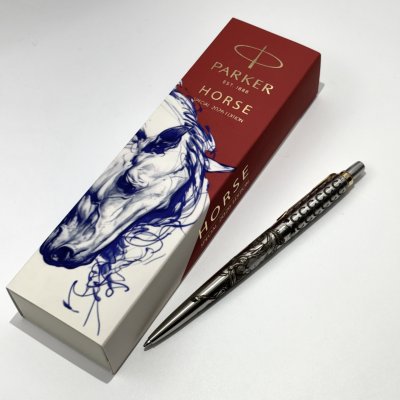 купить Шариковая ручка "Лошадь" в коробке, Parker, нержавеющая сталь, Франция, 2025 г.