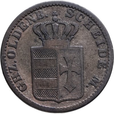 купить Ольденбург 1 грош 1858