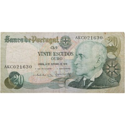 купить Португалия 20 эскудо 1978 год