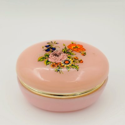 купить Шкатулка с изображением букета цветов, пластик, Азия, 1990-2010 гг.