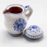 Купить [с авторской подписью] Кувшинчик декоративный с изображением цветов
