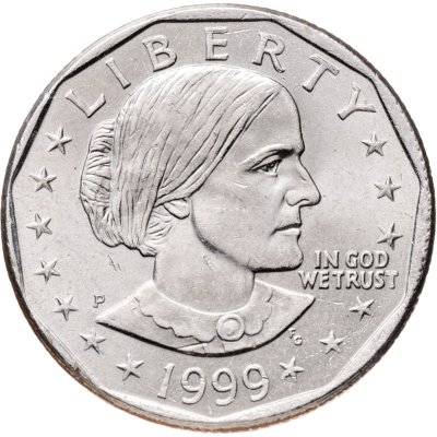 купить США 1 dollar (доллар) 1999 "Сьюзен Энтони" знак монетного двора "P" - Филадельфия