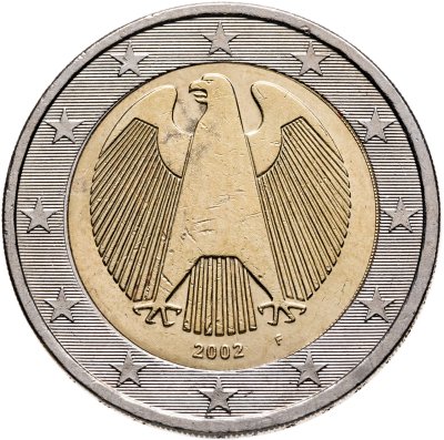 купить Германия 2 евро (euro) 2002 D