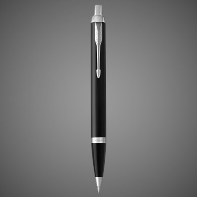 Купить Шариковая ручка Parker IM Metal Black CT лак глянцевый, стержень: M, цвет чернил: blue, в подарочной упаковке., Лаки и смолы: лак, латунь, пластик, хром, 2026 г.