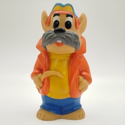 купить Игрушка (кукла) "Рокфор" (из сериала "Чип и Дейл спешат на помощь"), Донецкий завод игрушек, резина, литьё, крашение, роспись, Украина, 1990-1995 гг.