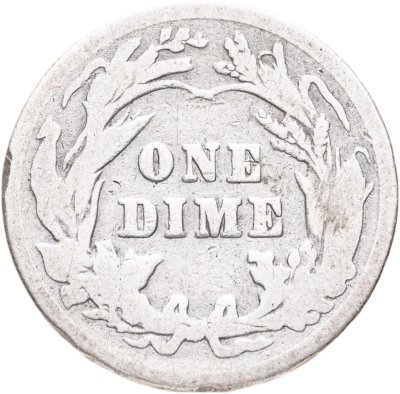 купить США 10 центов (дайм, one dime) 1902 Barber Dime Без отметки монетного двора