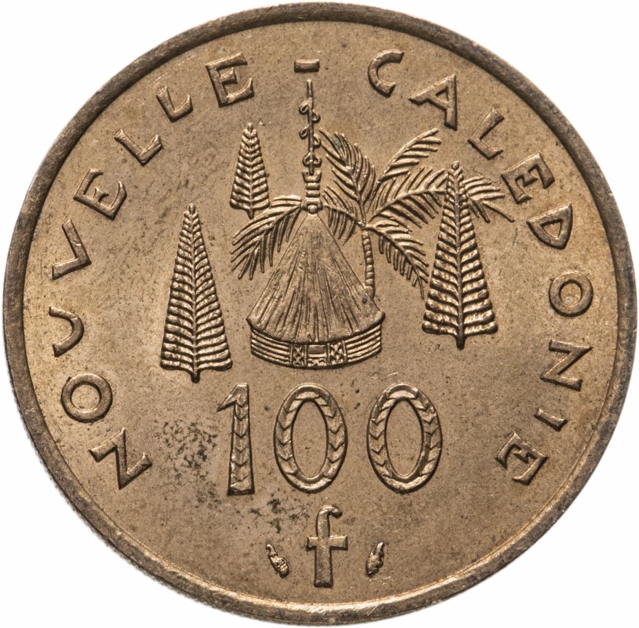 купить Новая Каледония 100 франков (francs) 1976