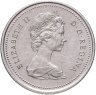 Купить Канада 25 центов (cents) 1973 "100 лет конной полиции Канады"