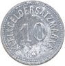 Купить Германия, Дармштадт 10 пфеннигов 1919