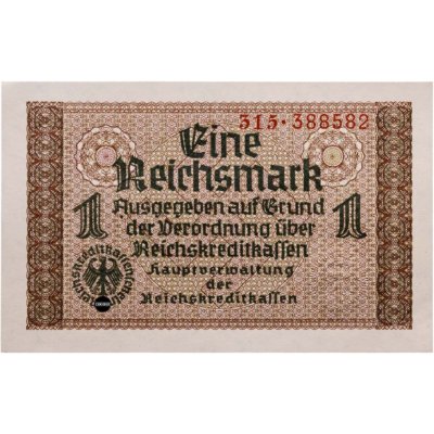 купить Германия 1 рейхсмарка (reichsmark) 1940-1945 "Немецкие оккупационные территории"
