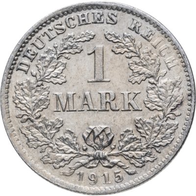 купить Германия 1 марка (mark) 1915 D знак монетного двора: "D" - Мюнхен