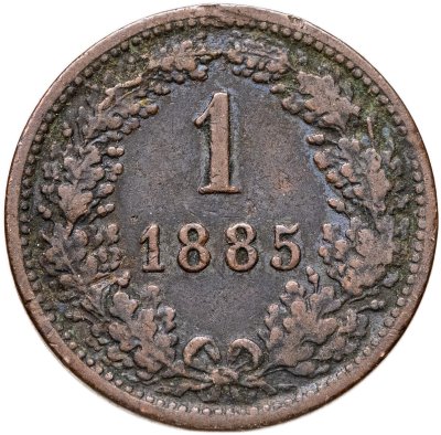 купить Австрия 1 крейцер (kreuzer) 1885