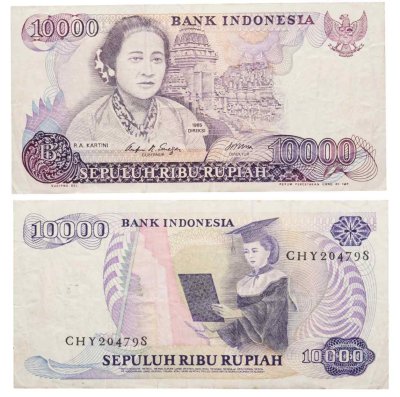 купить Индонезия 10000 рупий 1985 (Pick 126а)