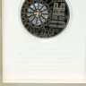 Купить Острова Кука 10 долларов 2011 Proof "Небесные витражи - Нотр дам де Пари (Собор Парижской Богоматери)", в футляре, с сертификатом