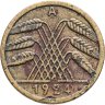 Купить Германия 50 рентенпфеннигов 1924 "A"