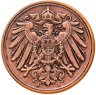 Купить Германия 1 пфенниг (pfennig) 1908 A  знак монетного двора: "A" - Берлин