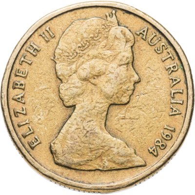 купить Австралия 1 dollar (доллар) 1984