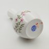 Купить Вазочка с нежным цветочным декором, клеймо "KJ Bone China", фарфор, деколь, золочение, Болгария, 1970-1990 гг.