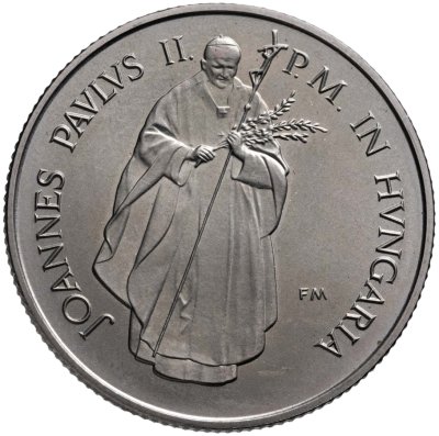 купить Венгрия 100 форинтов (forint) 1991 Визит Папы Римского