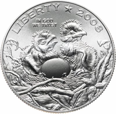 купить США 50 центов 2008 "Белоголовый орлан"