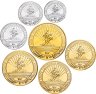 Купить Адыгея набор монетовидных жетонов 2013 (7 штук)