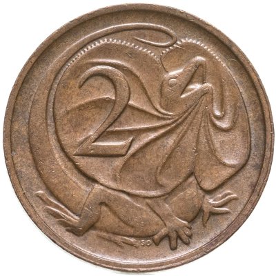 купить Австралия 2 цента (cents) 1966-1989, случайный год