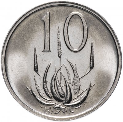 купить ЮАР 10 центов (cents) 1980