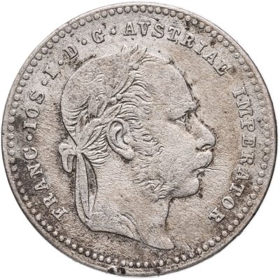 купить Австрия 20 крейцеров (kreuzer) 1869